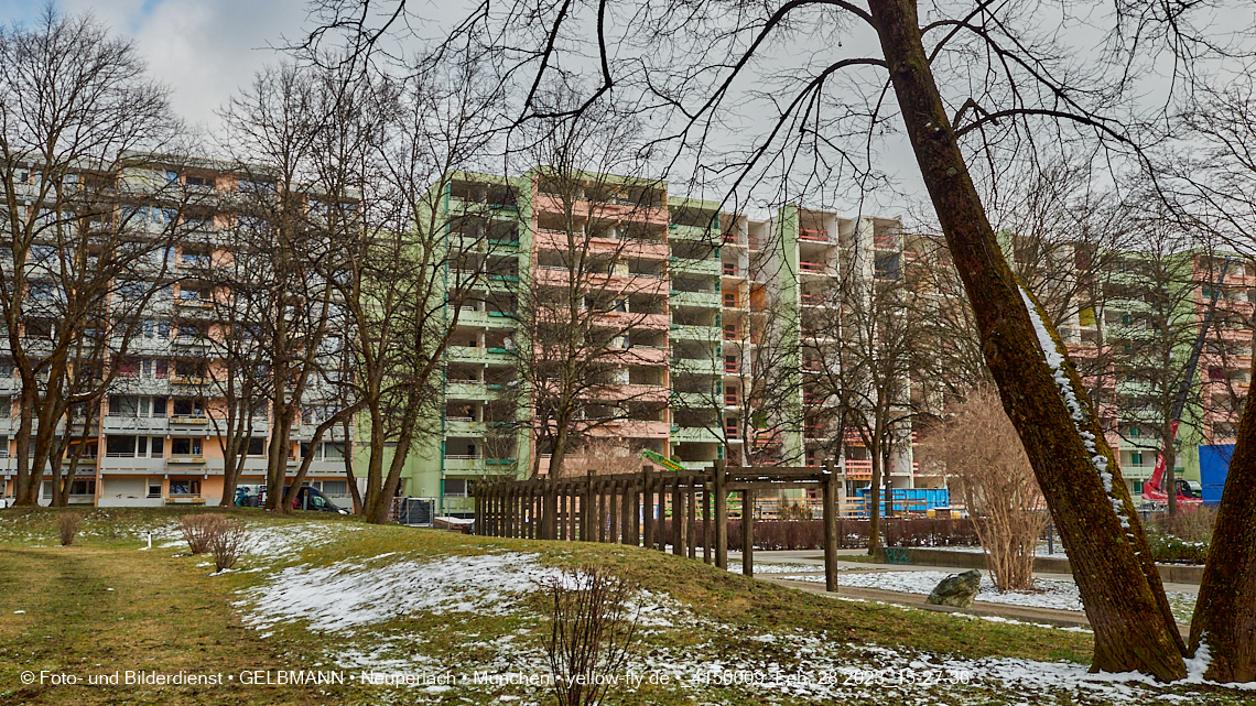 28.02.2023 - Sanierung in der Kurt-Eisner Straße Neuperlach